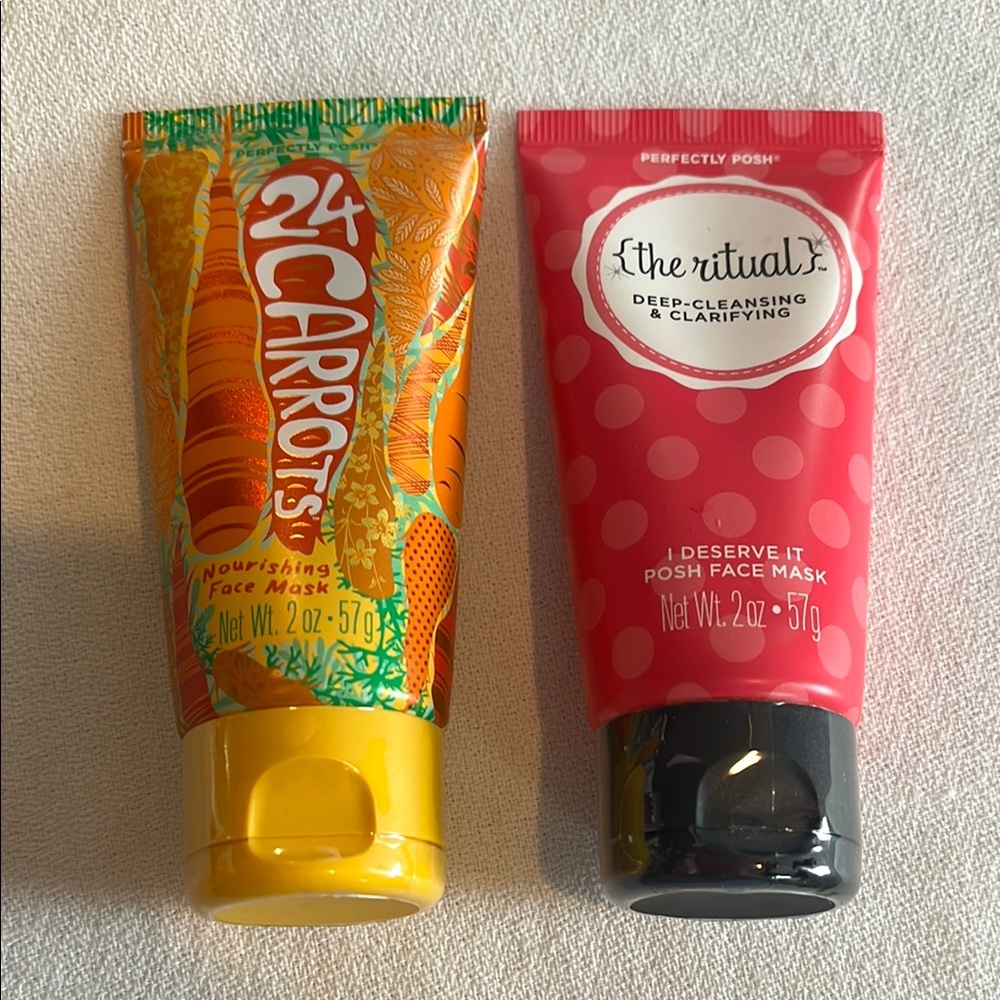 Perfectly Posh Bath & Body Collection Orange and Pink